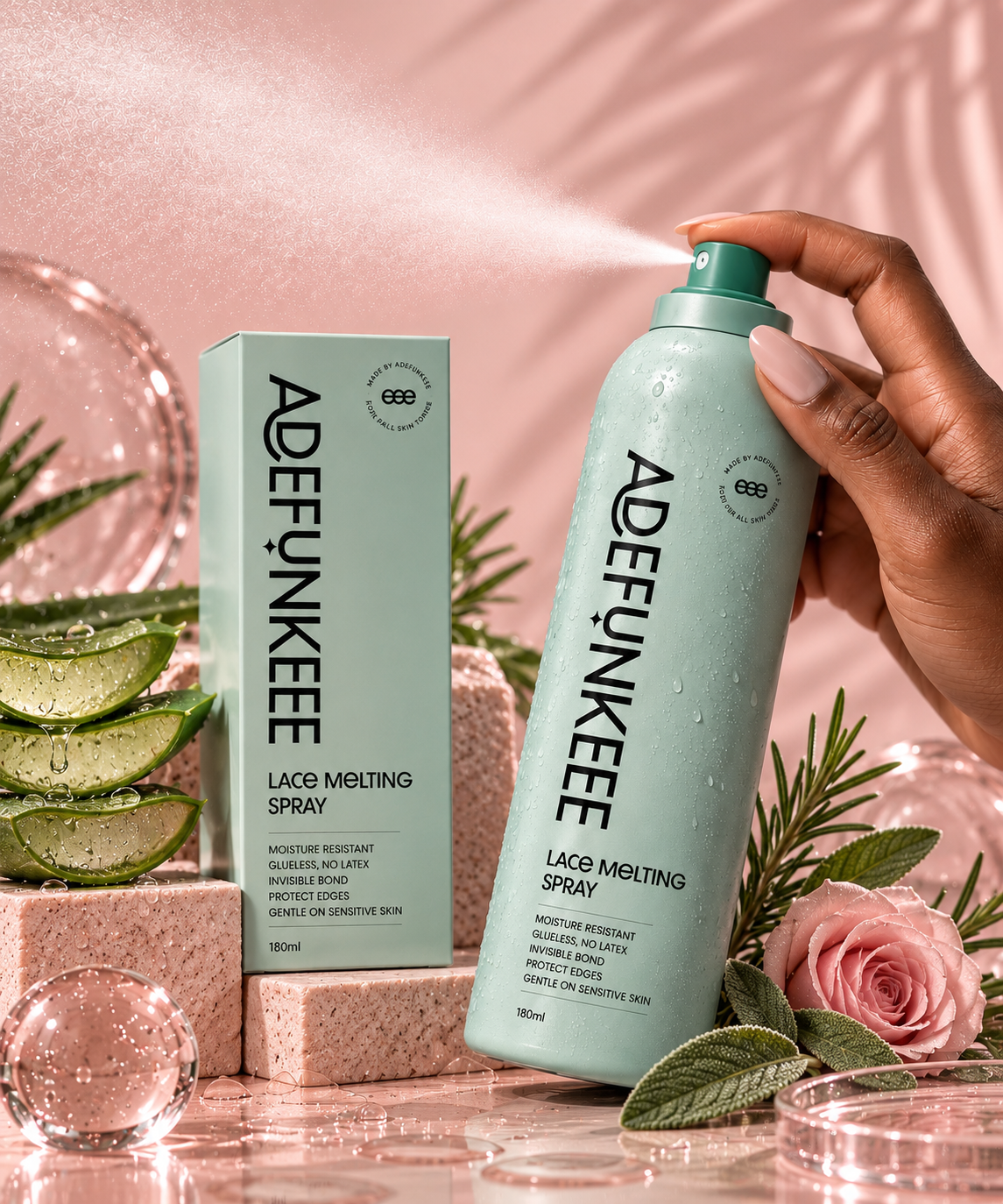 Adefunkeee Lace Melting Spray 180ml